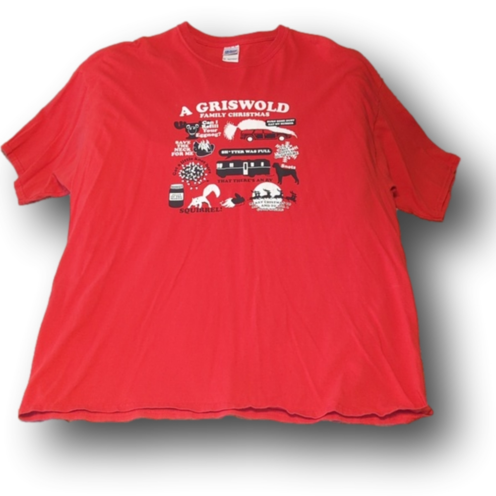 Holiday theme Griswold National Lampoon Christmas tee